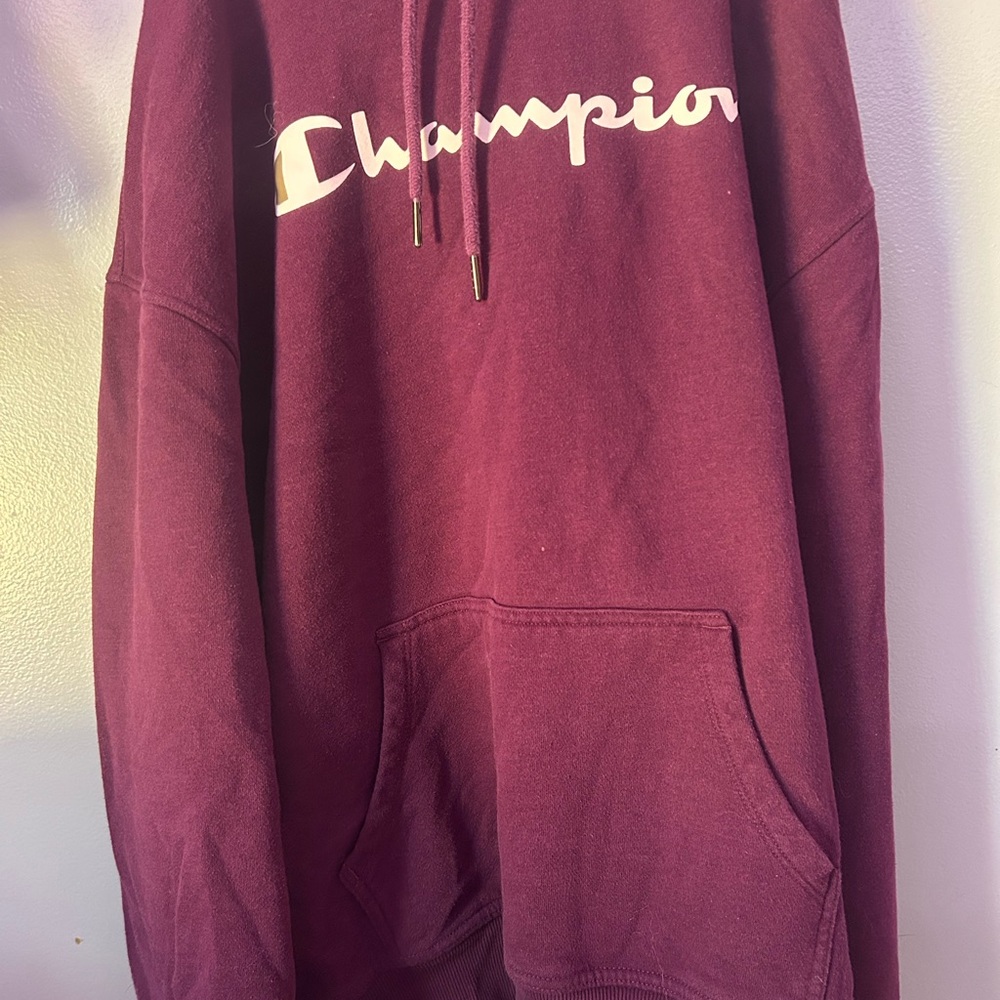 Champion Purple Hoodie